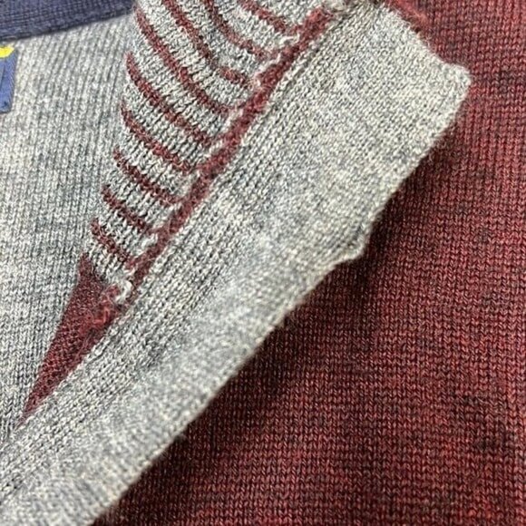 Mens Club Room SZ XL Merino Wool 1/4 Zip Long Sleeve PopOver Lightweight Sweater - Picture 8 of 11